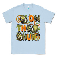 Dusty Blue on the hunt easter Classic Tee - Artiststas