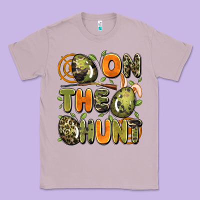 On The Hunt Easter Classic Tee Designed By Artiststas