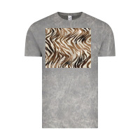 Cloud Rock brown zebra Vintage Tee - BarkalooDesign