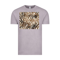 Vintage Zinc brown zebra Vintage Tee - BarkalooDesign