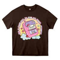Chocolate Brown its a good day to run my small business Heavy Core Tee - MaliasSmallBusiness
