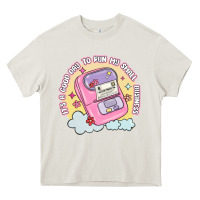 Cream its a good day to run my small business Heavy Core Tee - MaliasSmallBusiness
