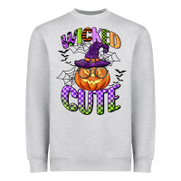 Heather Grey wicked cute Heavyweight Sweatshirt - CowGirlArtShop