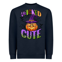 Navy wicked cute Heavyweight Sweatshirt - CowGirlArtShop