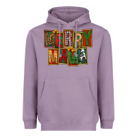 Lavender merry mama Heavyweight Hoodie - FaDigitalArtStudio