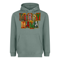 Sage merry mama Heavyweight Hoodie - FaDigitalArtStudio
