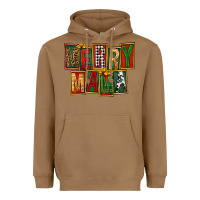 Toasted Coconut merry mama Heavyweight Hoodie - FaDigitalArtStudio
