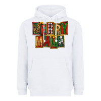 White merry mama Heavyweight Hoodie - FaDigitalArtStudio