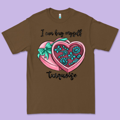 I Can Buy Myself Turquoise Premium Tee Designed By Maliassmallbusiness