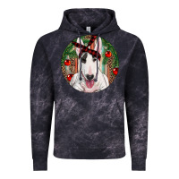 Cloud Black Christmas Bull Terrier Vintage Hoodie - RanaPortraitStore