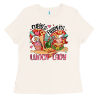 Bone cupids favorite lunch lady Ladies Tee - MaliasSmallBusiness