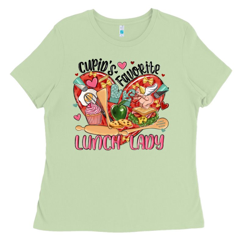 Cupids Favorite Lunch Lady Ladies Tee by MaliasSmallBusiness | Teevron