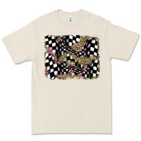 Bone racing leopard backgraund Premium Tee - JahusDesignShop