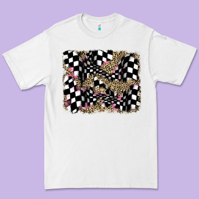Racing Leopard Backgraund Premium Tee Designed By Jahusdesignshop