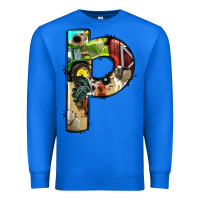 True Royal farm life alphabet lowercase letters p Premium Sweatshirt - BundleAndBundleShop