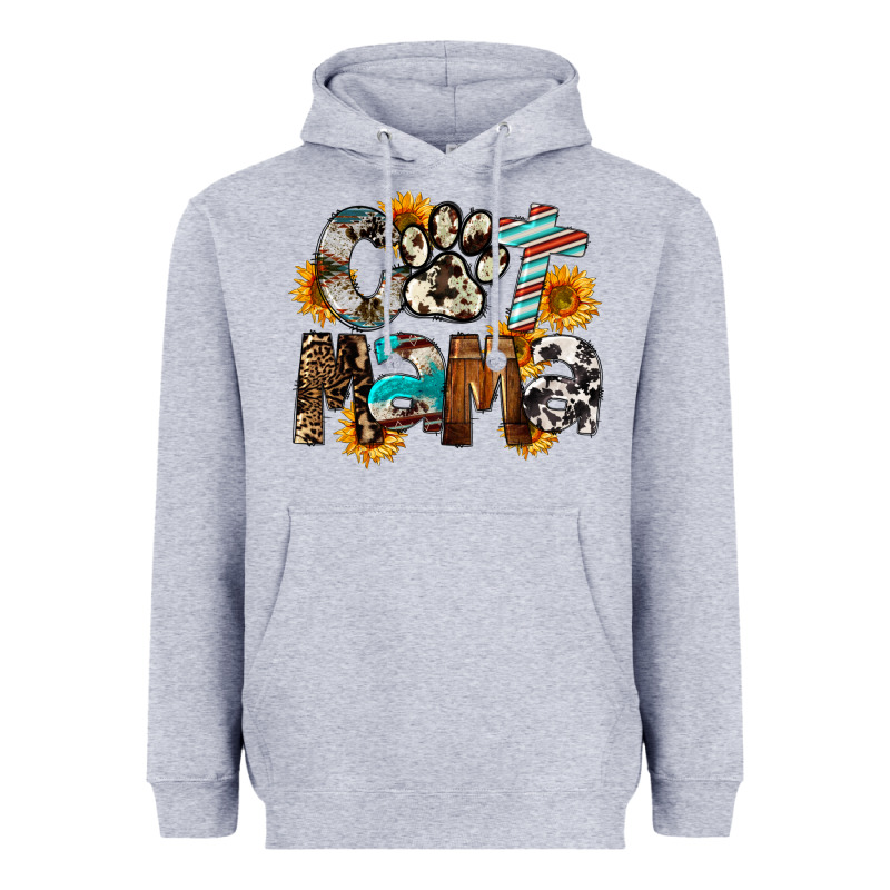 Cat  Mama Heavyweight Hoodie by FaDigitalArtStudio | Teevron