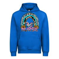 Cobalt nurse rainbow Urban Hoodie - SublimationCraftShop