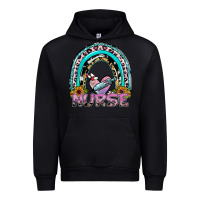 Foreset Green nurse rainbow Urban Hoodie - SublimationCraftShop