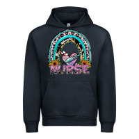 Navy nurse rainbow Urban Hoodie - SublimationCraftShop