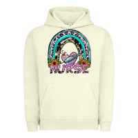 Pigment Pistachio nurse rainbow Urban Hoodie - SublimationCraftShop