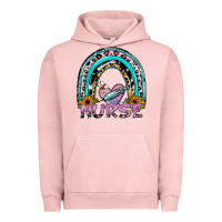 Pigment Salmon nurse rainbow Urban Hoodie - SublimationCraftShop