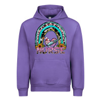 Tulip nurse rainbow Urban Hoodie - SublimationCraftShop