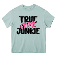 Arona true crime junkie Heavy Core Tee - MaliasSmallBusiness
