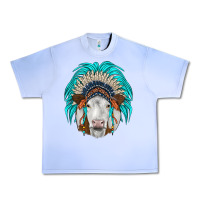 Grape Ice simmental indian headdress Urban Heavy Tee - JahusDesignShop