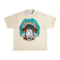 Sandshell simmental indian headdress Urban Heavy Tee - JahusDesignShop