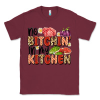 Burgundy no bitchin'in my kitchen Classic Tee - Artiststas