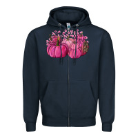 Navy Cancer Pumpkins Zipper Hoodie - FaDigitalArtStudio