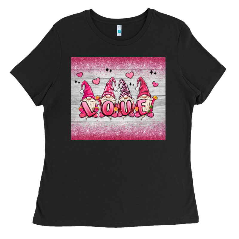Valentine's Day Gnomes Ladies Tee by MaliasSmallBusiness | Teevron