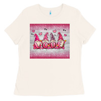 Bone valentine's day gnomes Ladies Tee - MaliasSmallBusiness
