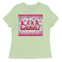 Matcha valentine's day gnomes Ladies Tee - MaliasSmallBusiness