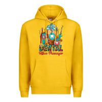 Lemon Dental Office Manager cold drink frappe Premium Hoodie - FaDigitalArtStudio