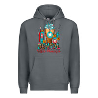 Rock Dental Office Manager cold drink frappe Premium Hoodie - FaDigitalArtStudio