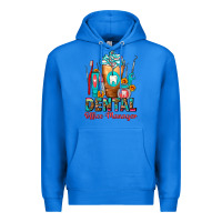 True Royal Dental Office Manager cold drink frappe Premium Hoodie - FaDigitalArtStudio