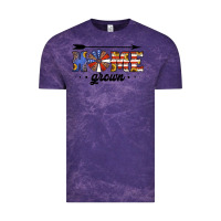 Cloud Purple home grown american flag windmill Vintage Tee - Jasminsmagicworld