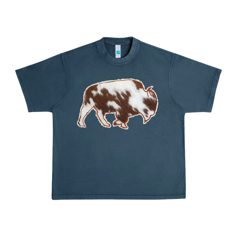 Cowhide Bison Silhouette Urban Heavy Tee by Bettercallsaul | Teevron