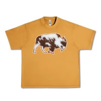 Peanut Butter Cowhide Bison Silhouette Urban Heavy Tee - Bettercallsaul