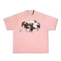 Salmon Cowhide Bison Silhouette Urban Heavy Tee - Bettercallsaul