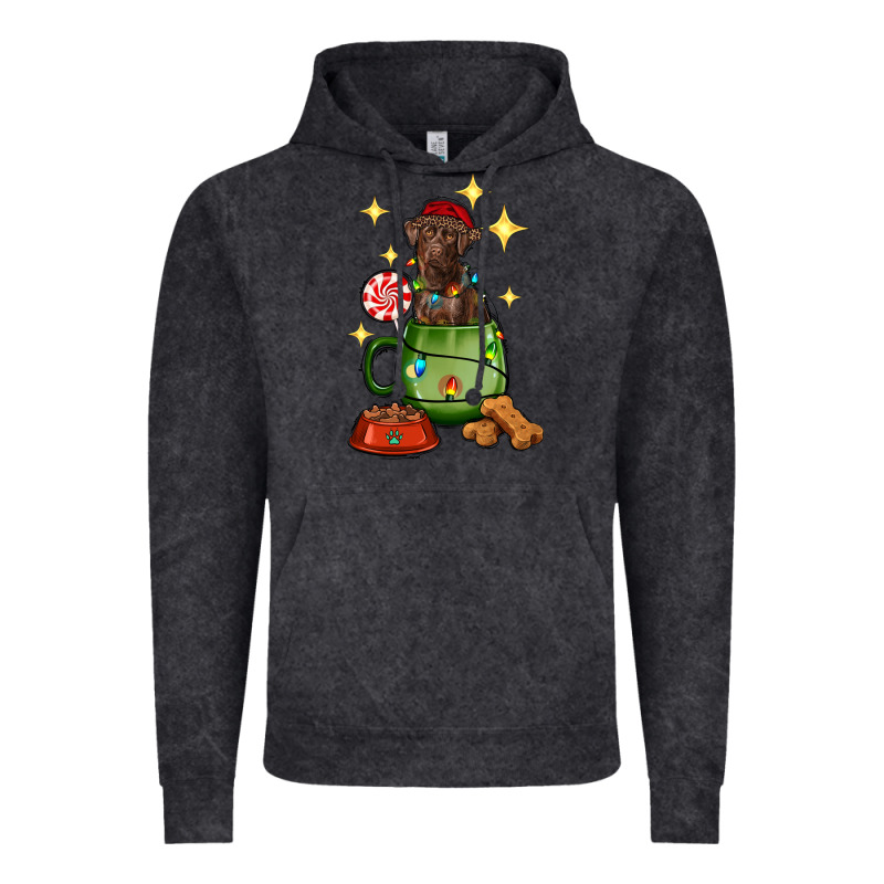 Christmas Coffee Cup With Labrador Vintage Hoodie by RanaPortraitStore | Teevron