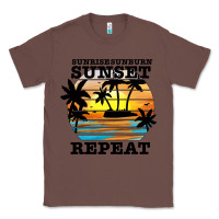 Chestnut sunrise sunburn sunset repeat Classic Tee - JahusDesignShop