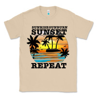 Mushroom sunrise sunburn sunset repeat Classic Tee - JahusDesignShop