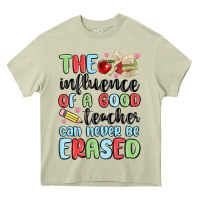 The Influence Of A Good Teacher Can Never Be  Eras Heavy Core Tee | Teevron