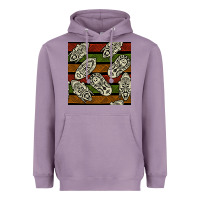 Lavender african mask seamless pattern Heavyweight Hoodie - BundleAndBundleShop