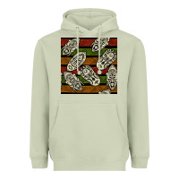 Matcha african mask seamless pattern Heavyweight Hoodie - BundleAndBundleShop