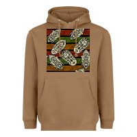 Toasted Coconut african mask seamless pattern Heavyweight Hoodie - BundleAndBundleShop