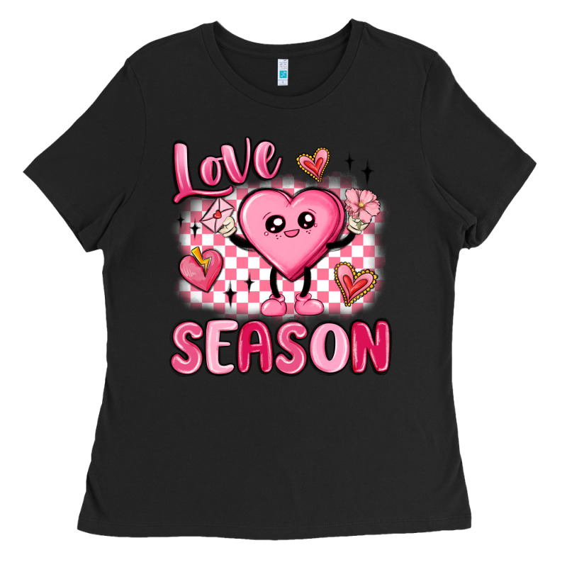 Love Season Ladies Tee by MaliasSmallBusiness | Teevron
