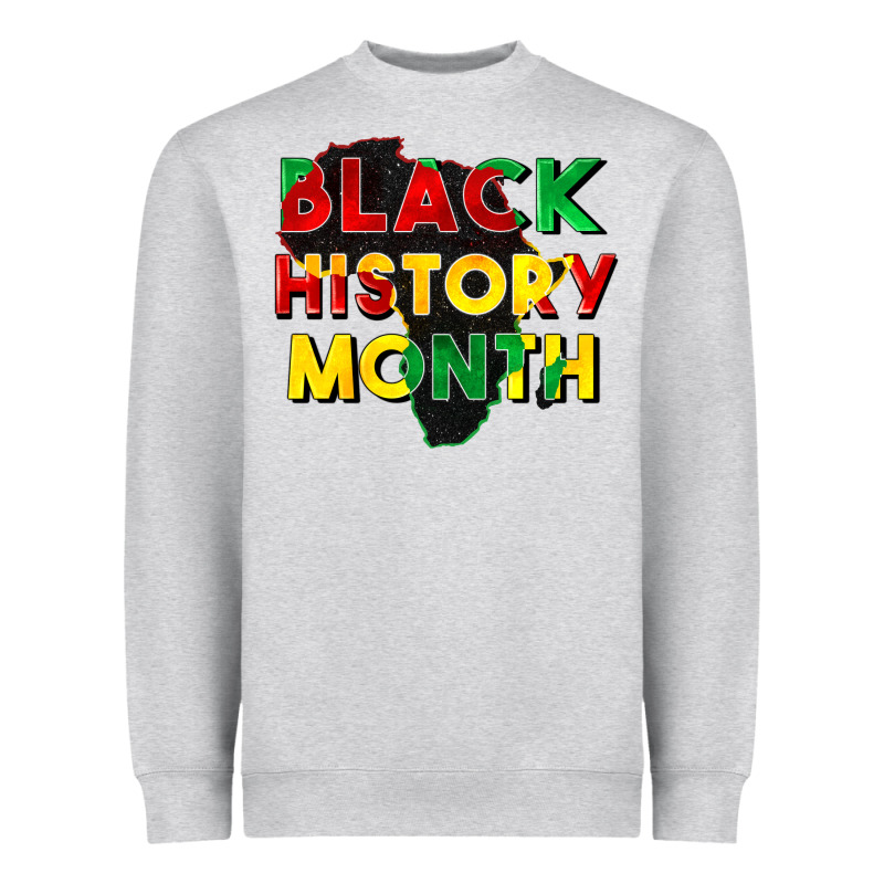 Black History Month Heavyweight Sweatshirt by CowGirlArtShop | Teevron